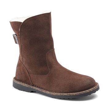 Uppsala Shearling Suede Leather Espresso Uppsala Shearling Suede Leather Espresso